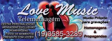 LOVE MUSIC TELEMENSAGEM