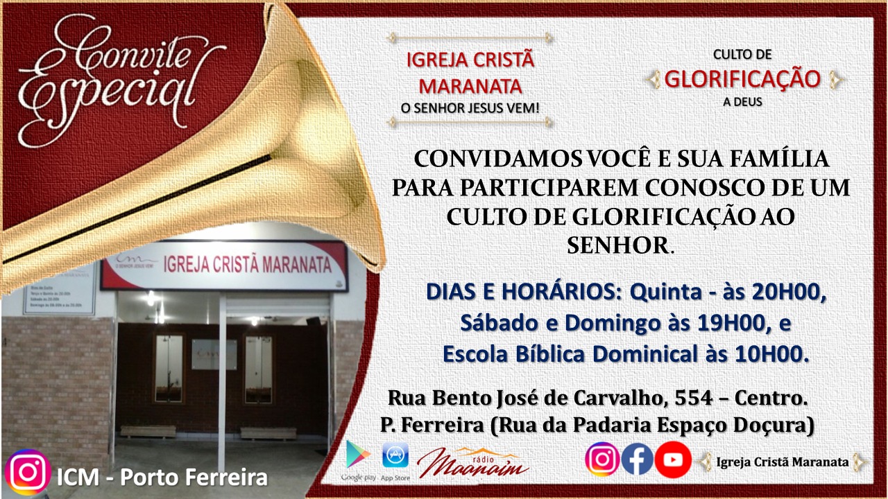 IGREJA CRISTA MARANATA